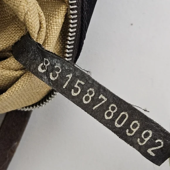 Fendi Vintage Zucca Tote Bag In Black Nylon And Leather Monogram - Picture 15 of 16